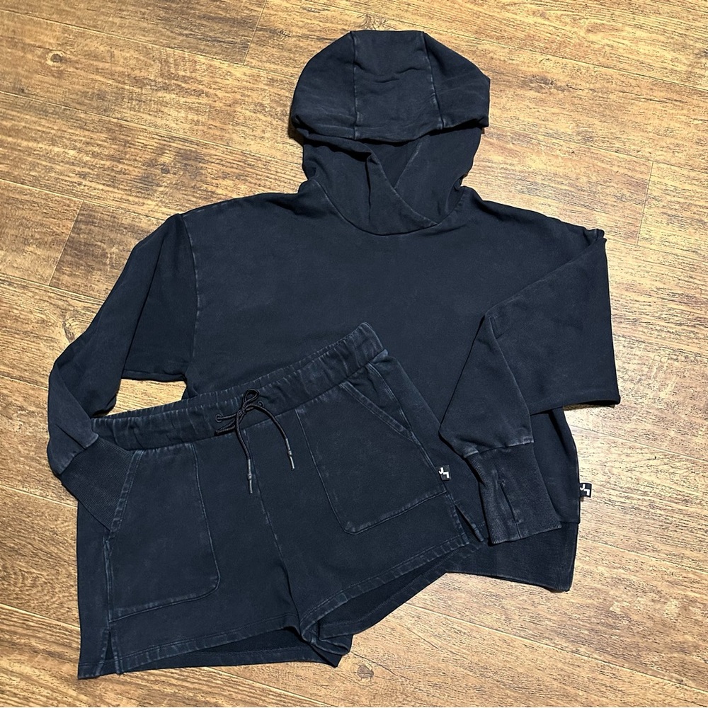 TARGET JOYLAB FRENCH TERRY HOODIE AND SHORTS